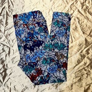Disney LuLaRoe Leggings TC2 Dr. Facilier Princess and the Frog TALL & CURVY stai
